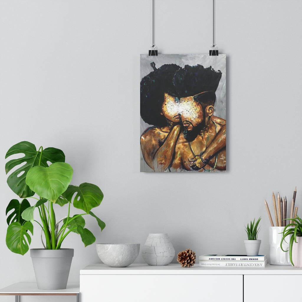 Naturally Black Love VI Giclée Art Print