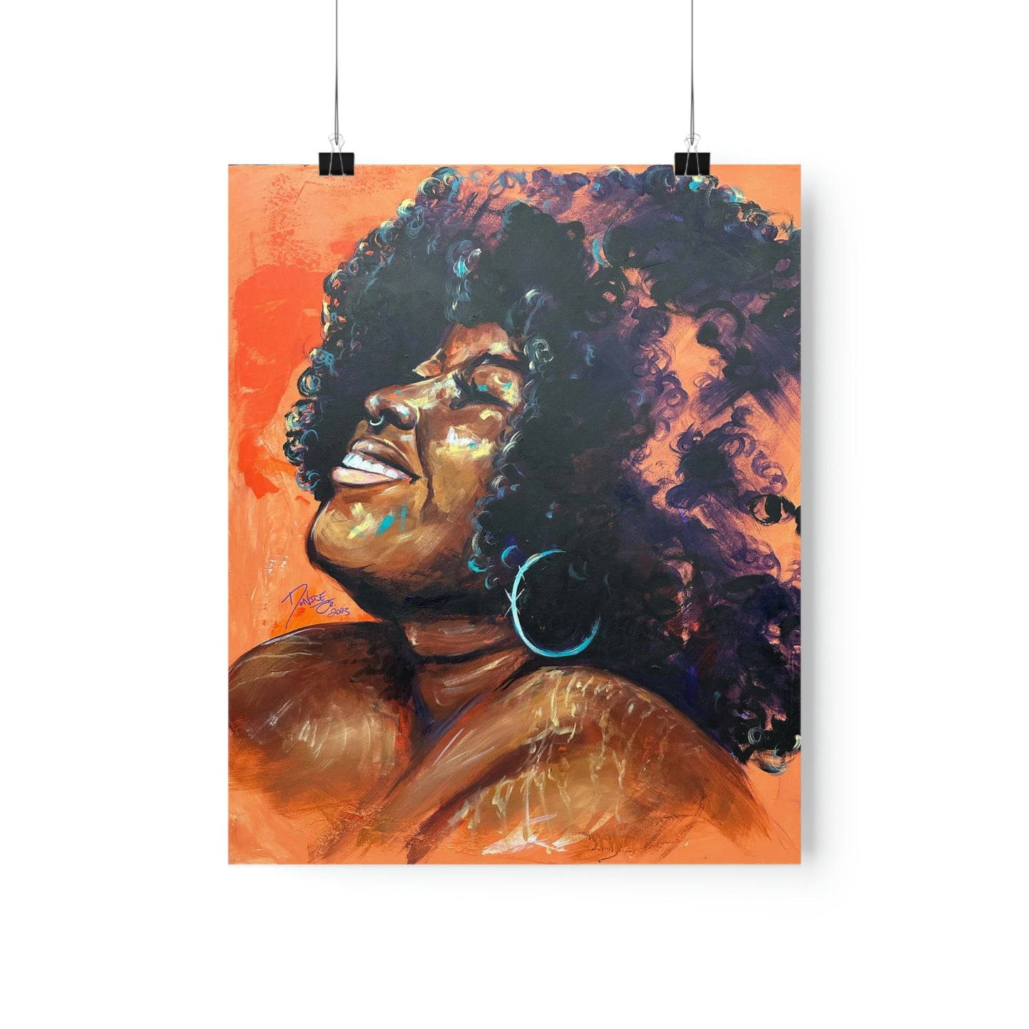 Naturally Stephanie Premium Matte vertical posters