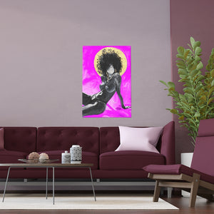 Naturally Nude III PINK Silk Posters