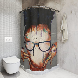 Naturally VIII Polyester Shower Curtain