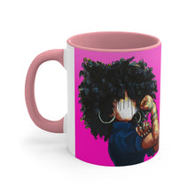 Naturally the Riveter PINK Accent Coffee Mug, 11oz