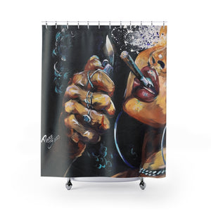 Naturally Dope III Shower Curtains