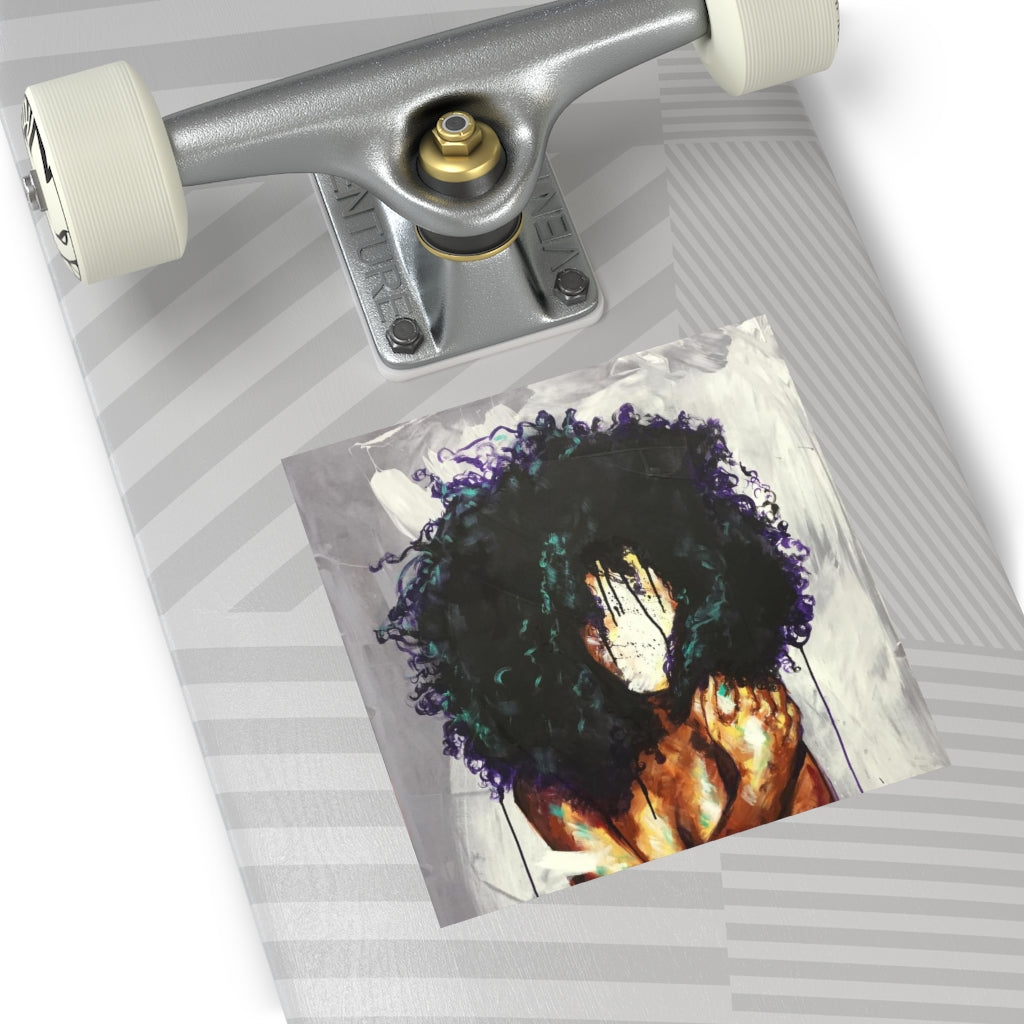 Naturally XII Square Vinyl Stickers