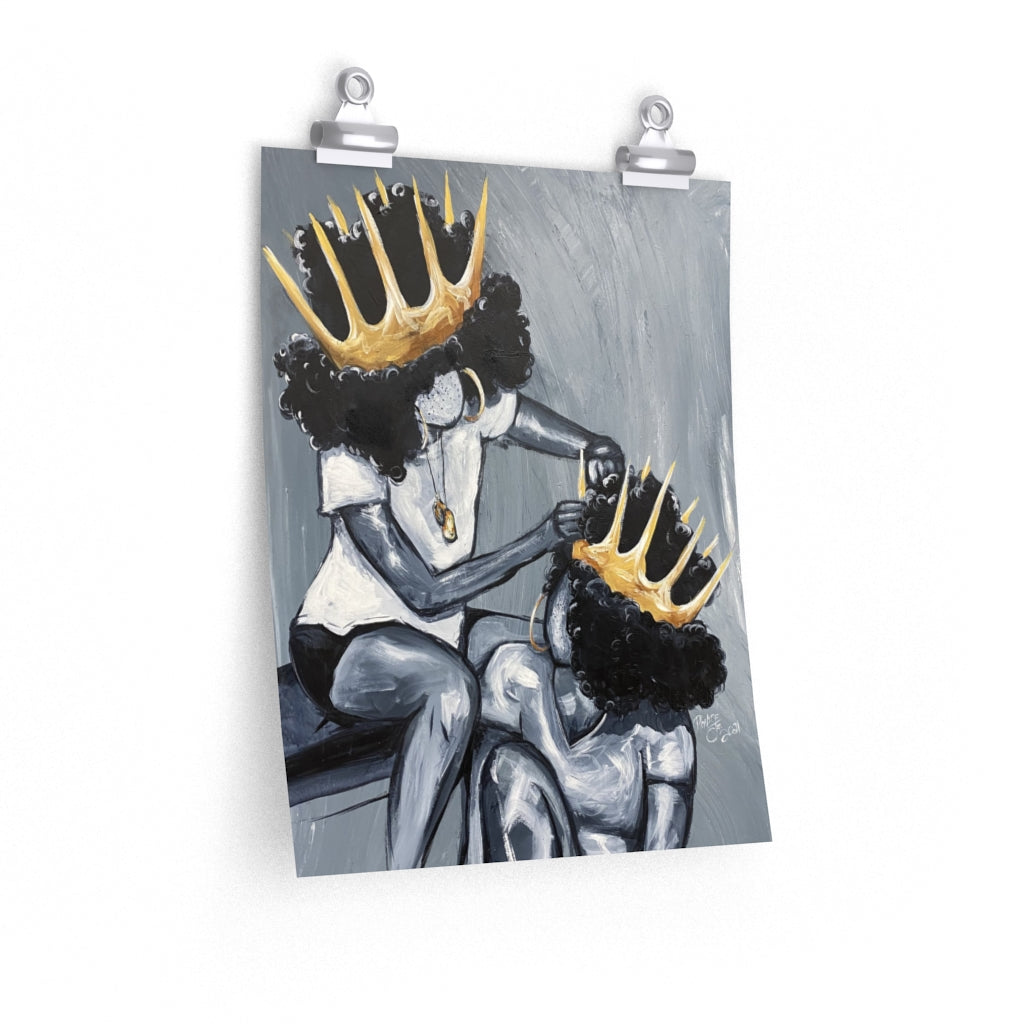 Naturally Queens I Premium Matte vertical posters