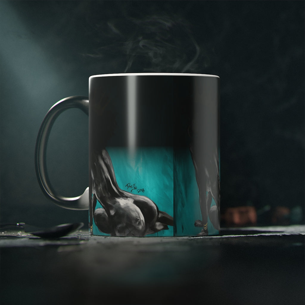 Naturally Queen VIII TEAL Magic Mug