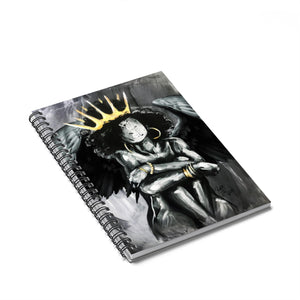 Naturally Queen IX ANGEL Spiral Notebook - Ruled Line