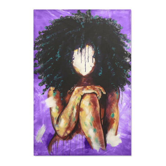 Naturally I PURPLE Area Rugs