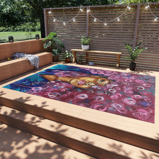 Naturally Rosado Outdoor Rug