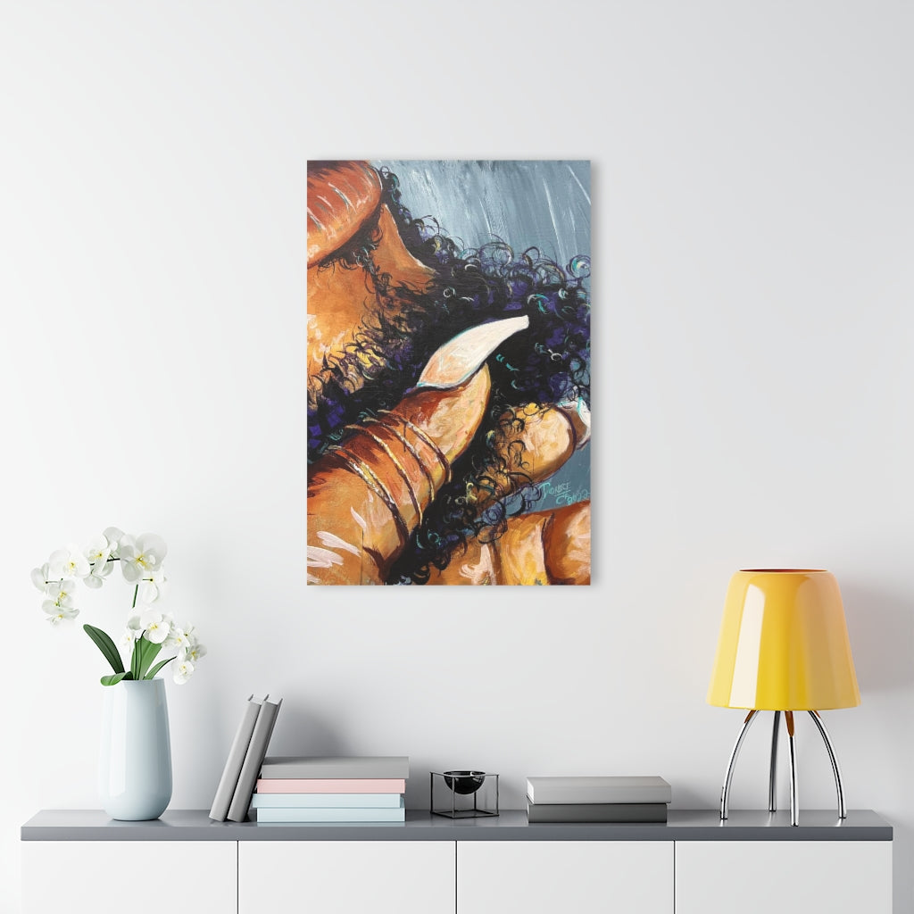 Naturally Black Love X Acrylic Prints (French Cleat Hanging)