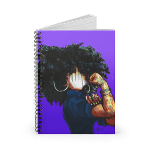 Naturally the Riveter PURPLE Spiral Notebook - Ruled Line