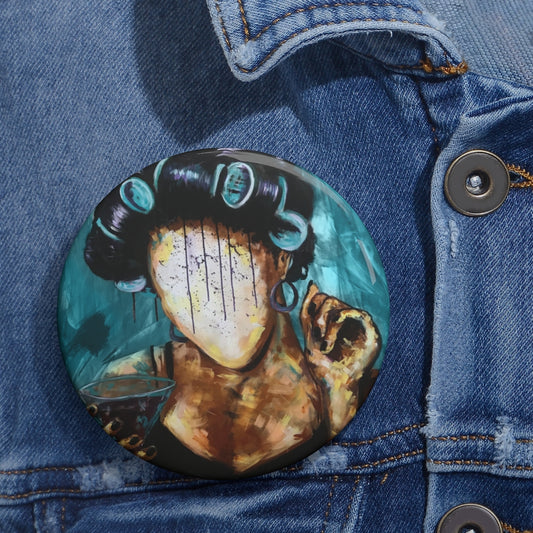 Undressed X Custom Pin Buttons