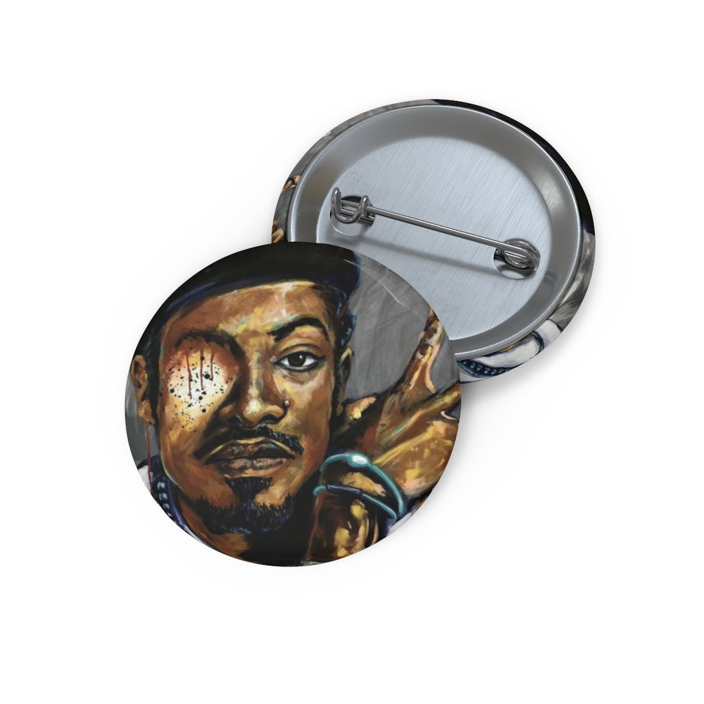 Naturally Andre Custom Pin Buttons