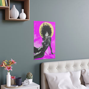 Naturally Nude III PINK Silk Posters