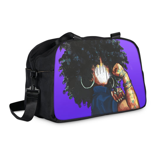 Naturally The Riveter PURPLE Fitness Handbag