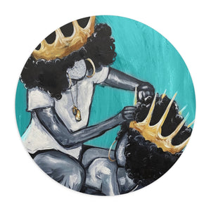 Naturally Queens I TEAL Mousepad