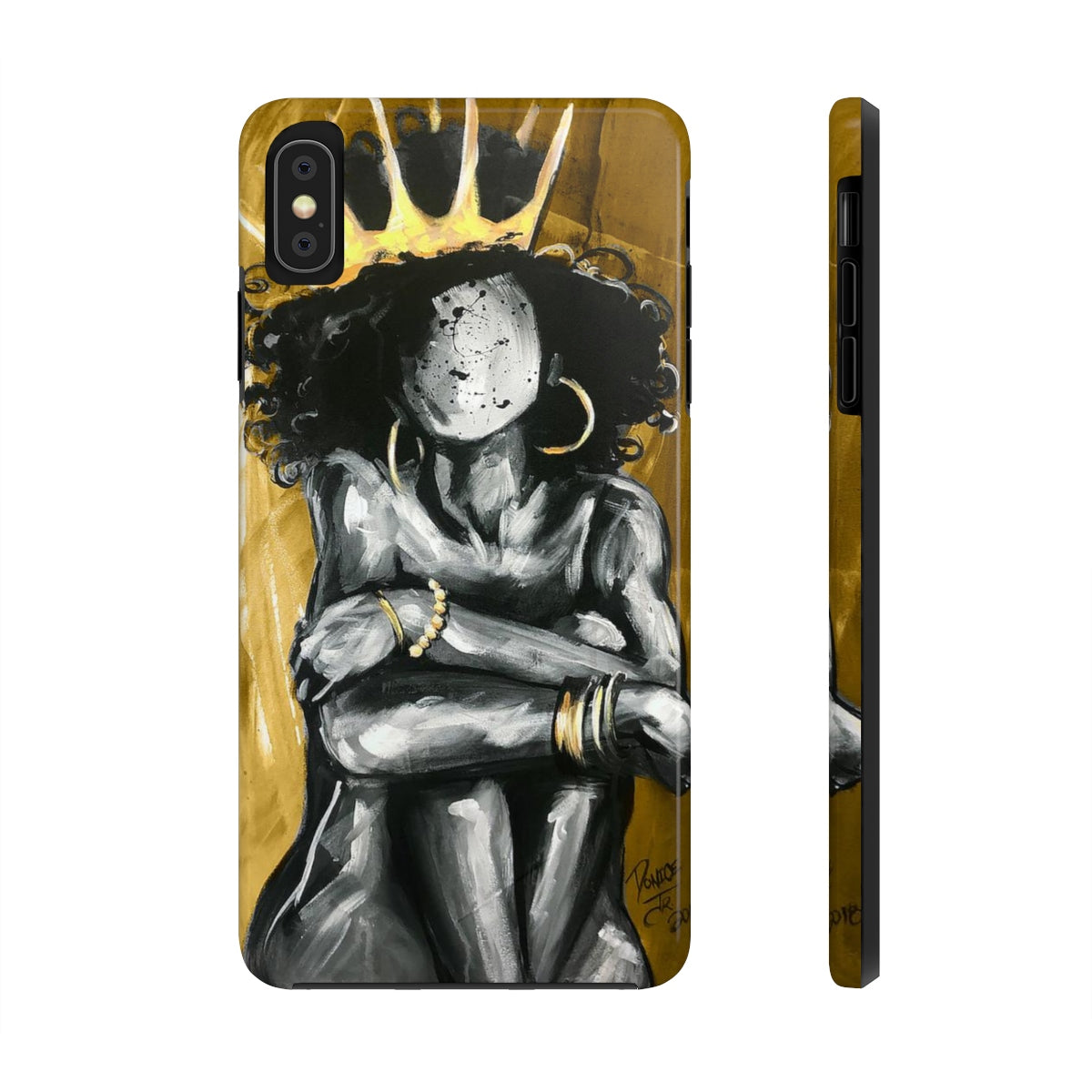 Naturally Queen IX GOLD Case Mate Tough Phone Cases