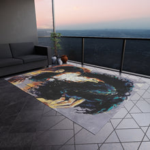 Naturally Black Love II Outdoor Rug