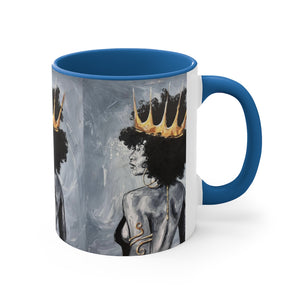 Naturally Queen XXII Accent Coffee Mug, 11oz
