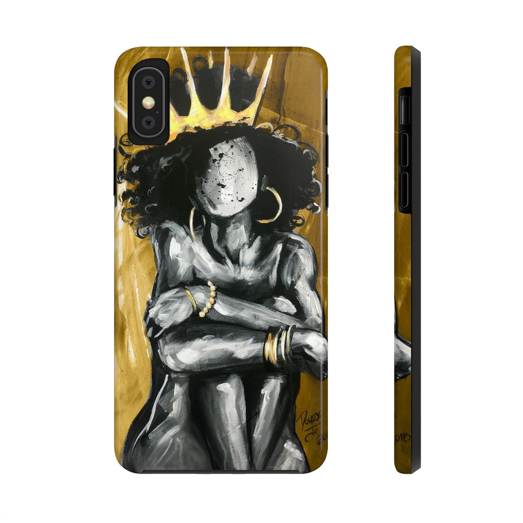 Naturally Queen IX GOLD Case Mate Tough Phone Cases