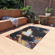 Naturally Black Love II Outdoor Rug