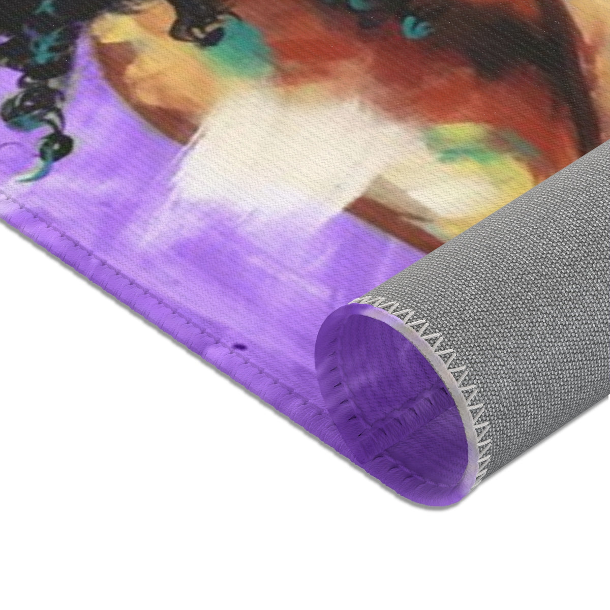 Naturally I PURPLE Area Rugs