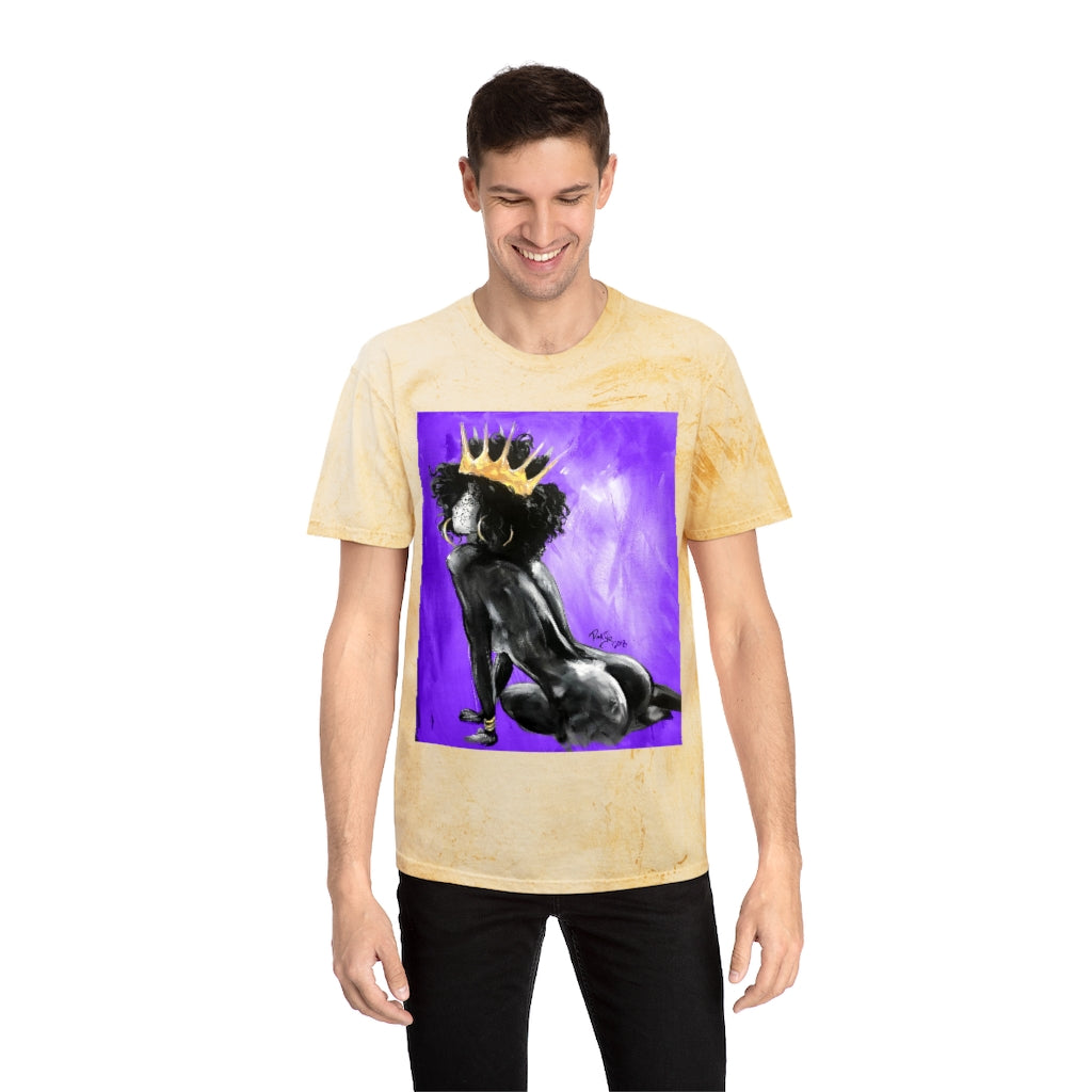 Naturally Queen VIII PURPLE Unisex Color Blast T-Shirt