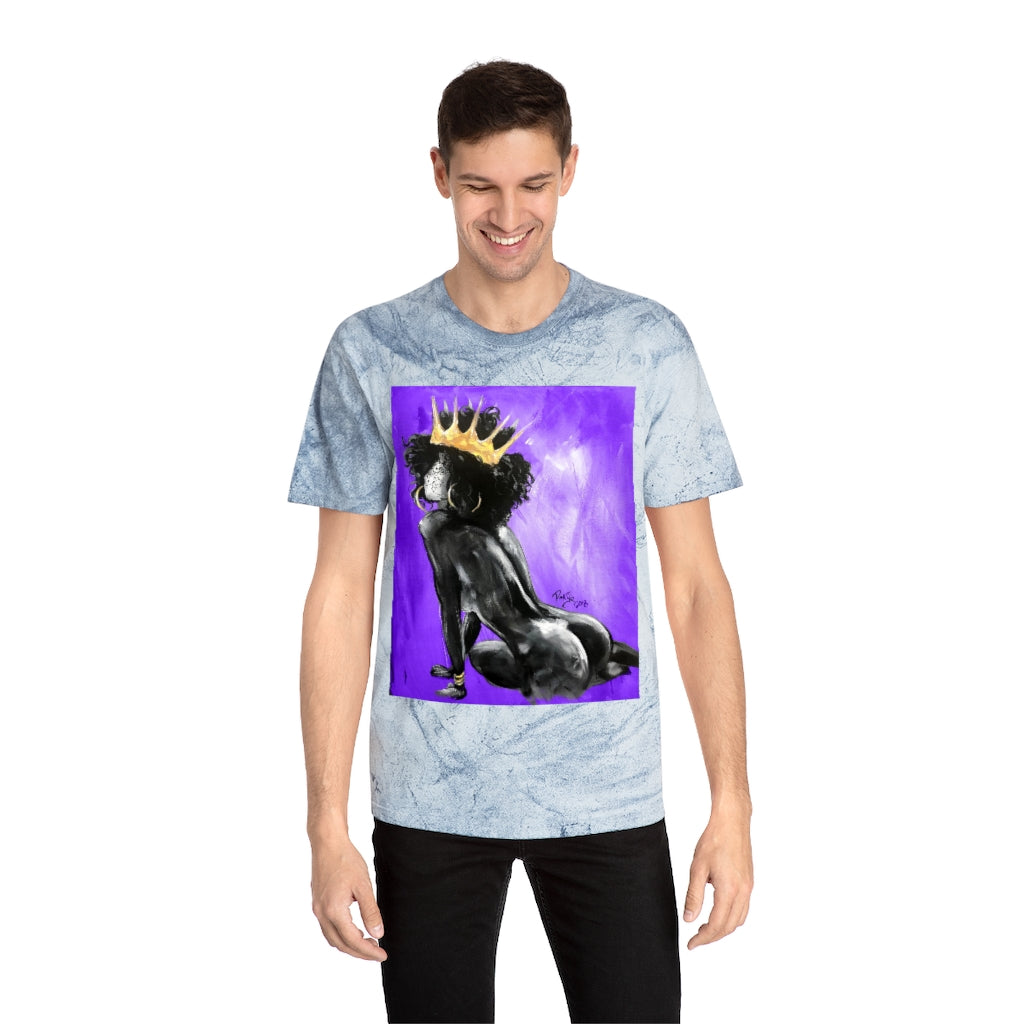 Naturally Queen VIII PURPLE Unisex Color Blast T-Shirt